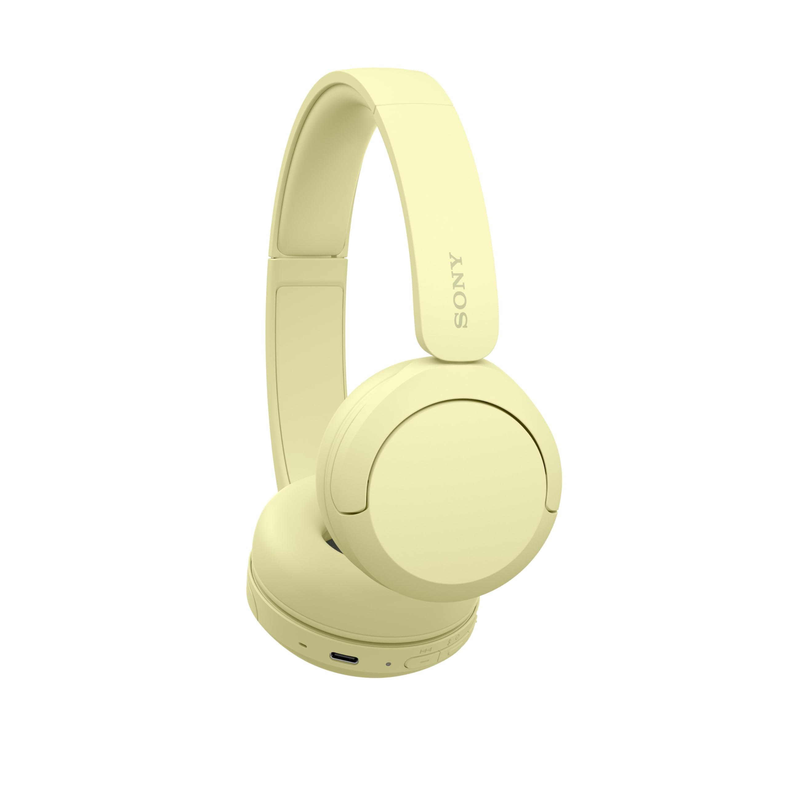 Sony WH-CH520 Wireless Headphones Bluetooth On-Ear Headset with Microphone and up to 50 Hours Battery Life with Quick Charging, Black