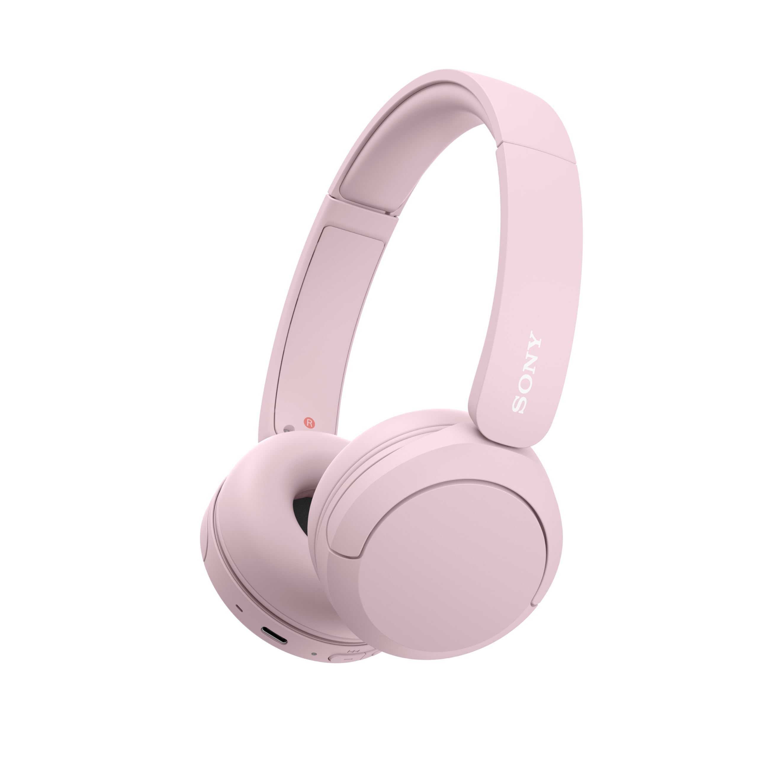 Sony WH-CH520 Wireless Headphones Bluetooth On-Ear Headset with Microphone and up to 50 Hours Battery Life with Quick Charging, Black