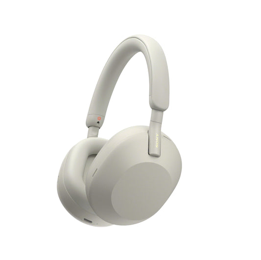 Sony WH-1000XM5 Premium Noise Canceling Headphones, Auto NC Optimizer, 30-Hour Battery, Alexa Voice Control, Silver