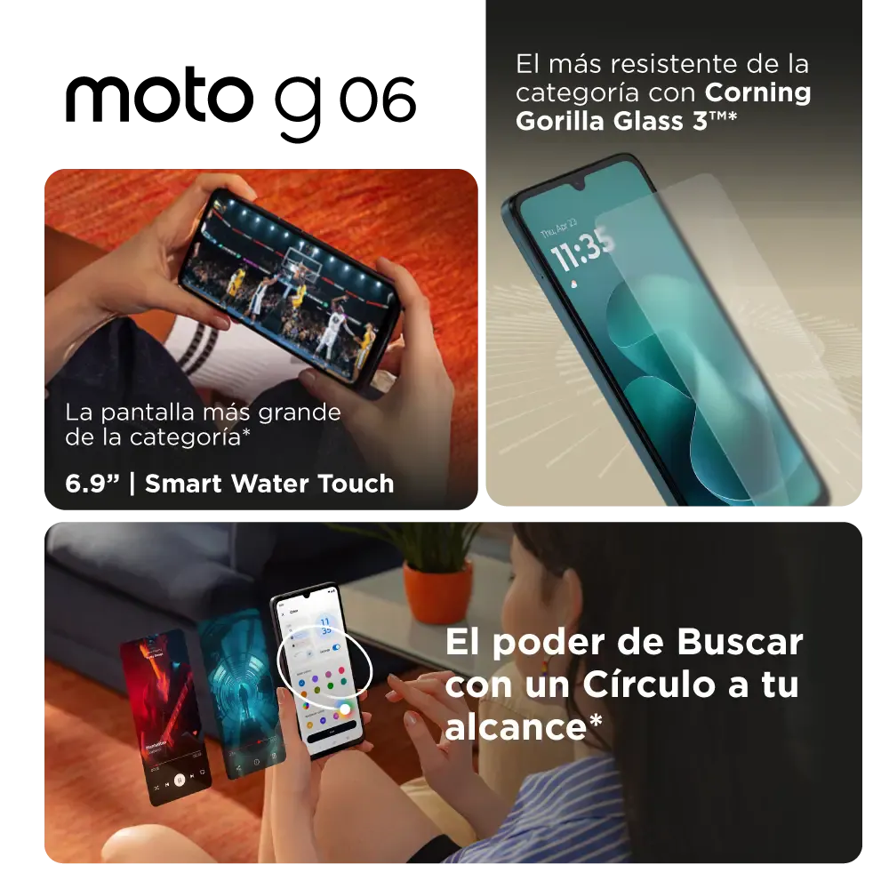 MOTOROLA G06 128GB-4GB